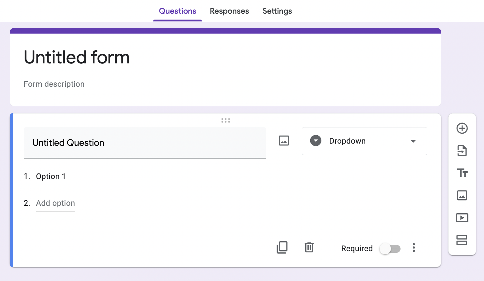 customer satisfaction tools listicle: Google Forms survey builder