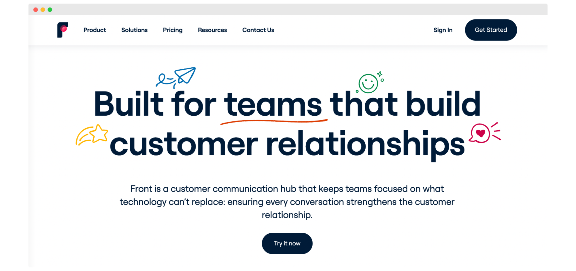 HubSpot Integrations for Customer Service - Front