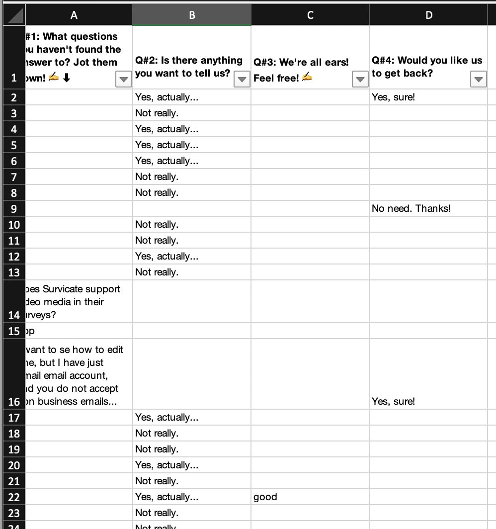 excel sheet 2