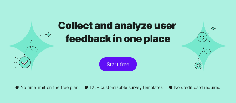 collect feedback banner